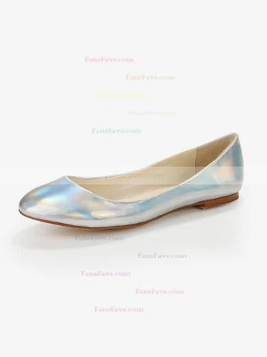 Women's Multi-color Patent Leather Closed Toe #Favs03030371