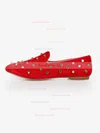 Women's Red Suede Closed Toe with Rivet #Favs03030372