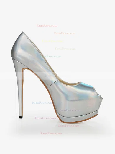 Women's Multi-color Patent Leather Pumps #Favs03030375