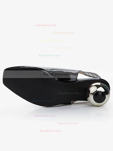 Women's Black Patent Leather Closed Toe #Favs03030471