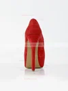 Women's Red Suede Pumps #Favs03030575