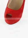 Women's Red Suede Pumps #Favs03030575