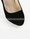 Women's Black Suede Pumps #Favs03030579