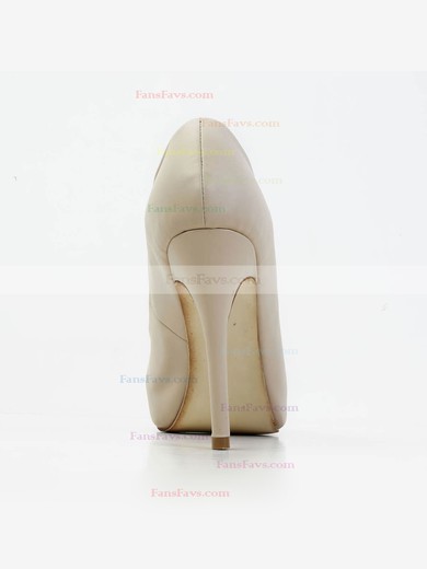 Women's Khaki Real Leather Pumps #Favs03030582