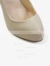 Women's Khaki Real Leather Pumps #Favs03030582