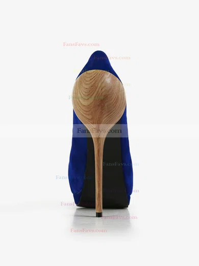 Women's Blue Suede Pumps #Favs03030596