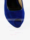 Women's Blue Suede Pumps #Favs03030596