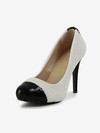 Women's Multi-color Patent Leather Pumps with Sequin/Pearl #Favs03030597