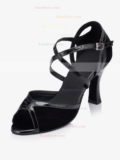 Women's Red Leatherette Kitten Heel Sandals #Favs03030651