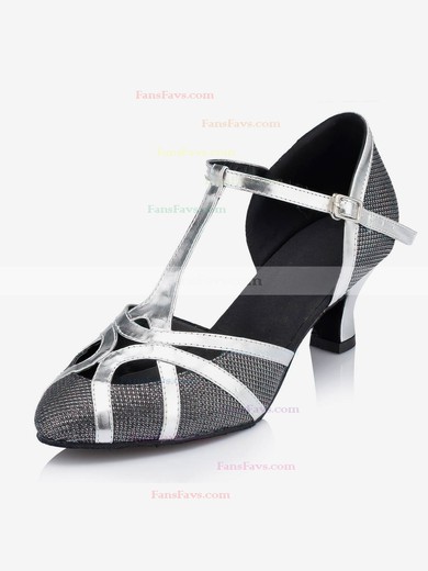Women's White Sparkling Glitter Kitten Heel Pumps #Favs03030653