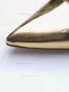 Women's Gold Patent Leather Stiletto Heel Pumps #Favs03030687
