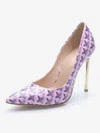 Women's Multi-color Leatherette Stiletto Heel Pumps #Favs03030689