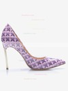 Women's Multi-color Leatherette Stiletto Heel Pumps #Favs03030689