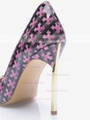 Women's Multi-color Leatherette Stiletto Heel Pumps #Favs03030691