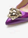 Women's Purple Patent Leather Stiletto Heel Pumps #Favs03030707