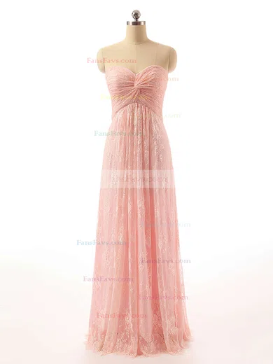 Empire Sweetheart Lace Floor-length Ruffles Prom Dresses #Favs020102462