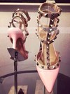 Women's Pink Patent Leather Kitten Heel Pumps #Favs03030744