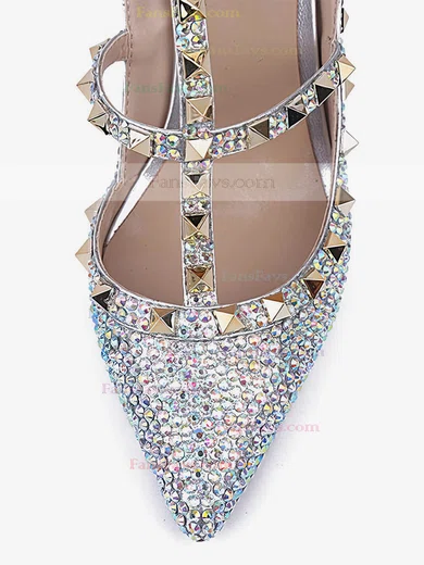 Women's Multi-color Patent Leather Stiletto Heel Pumps #Favs03030809