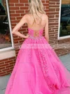 Princess Halter Tulle Sweep Train Prom Dresses With Beading #Favs020115418