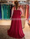 A-line Sweetheart Chiffon Floor-length Beading prom dress #Favs020105984