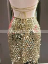Sheath/Column Scoop Neck Sequined Short/Mini Short Prom Dresses #Favs020020110603