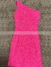 Sheath/Column One Shoulder Sequined Short/Mini Short Prom Dresses #Favs020020111275