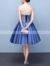 A-line Off-the-shoulder Tulle Short/Mini Short Prom Dresses With Beading #Favs020020110027