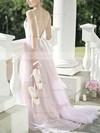 A-line Sweetheart Tulle Sweep Train Prom Dresses #Favs020106064