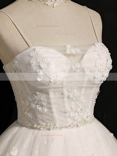 Ball Gown Sweetheart Tulle Short/Mini Short Prom Dresses With Beading #Favs020020110162