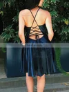 A-line V-neck Silk-like Satin Short/Mini Short Prom Dresses #Favs020020111010