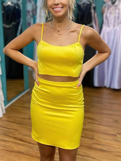 Sheath/Column Scoop Neck Jersey Short/Mini Short Prom Dresses #Favs020020111029