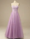 A-line Sweetheart Glitter Floor-length Prom Dresses #Favs020115973