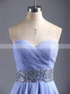 A-line Sweetheart Chiffon Short/Mini Beading Affordable Short Prom Dresses #Favs020101407