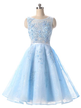 Girls A-line Scoop Neck Lace Appliques Lace Short/Mini Short Prom Dresses #Favs020102715 Girls A-line Scoop Neck Lace Appliques Lace Short/Mini Short Prom Dresses #Favs020102715