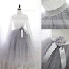 Sweet A-line Scalloped Neck Lace Tulle Knee-length Sashes / Ribbons Long Sleeve Short Prom Dresses #Favs020102849