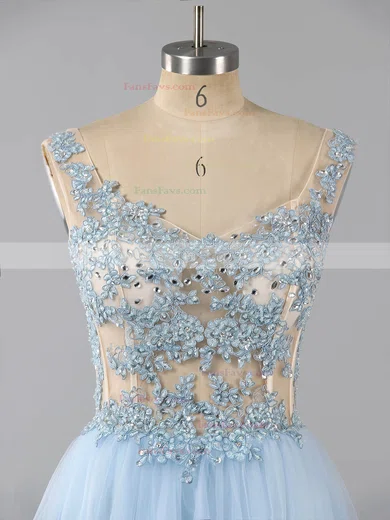 Sexy Short/Mini A-line Tulle Appliques Lace Off-the-shoulder Short Prom Dresses #Favs020101466