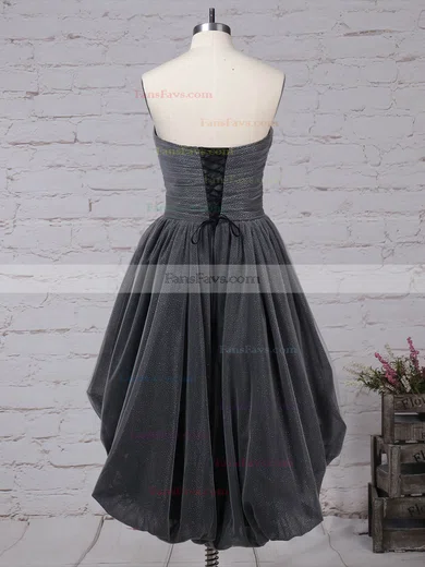 Princess Sweetheart Tulle Asymmetrical Beading Different Short Prom Dresses #Favs020102748