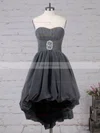 Princess Sweetheart Tulle Asymmetrical Beading Different Short Prom Dresses #Favs020102748