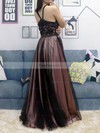 Ball Gown Halter Lace Tulle Floor-length Beading Prom Dresses #Favs020105048