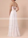 A-line Sweetheart Chiffon Ankle-length Appliques Lace Prom Dresses #Favs020105121
