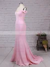 Trumpet/Mermaid Off-the-shoulder Stretch Crepe Sweep Train Prom Dresses #Favs020105833
