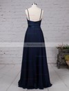 A-line Scoop Neck Chiffon Floor-length Appliques Lace Prom Dresses #Favs020105862