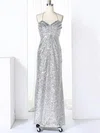 Empire Halter Sequined Floor-length Ruffles Prom Dresses #Favs020106170