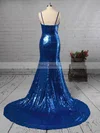 Trumpet/Mermaid Scoop Neck Sequined Sweep Train Prom Dresses #Favs020106172