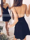 A-line V-neck Chiffon Short/Mini Short Prom Dresses #Favs020106309