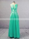Princess Scoop Neck Taffeta Floor-length Pockets Prom Dresses #Favs020106390