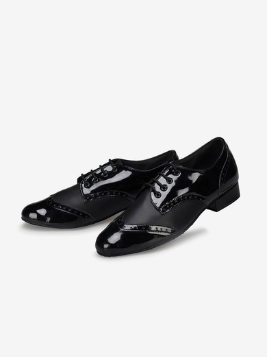 Men's Closed Toe PVC Flat Heel Dance Shoes #Favs03031275