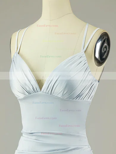 Sheath/Column V-neck Jersey Short/Mini Ruffles Homecoming Dresses #Favs020108868