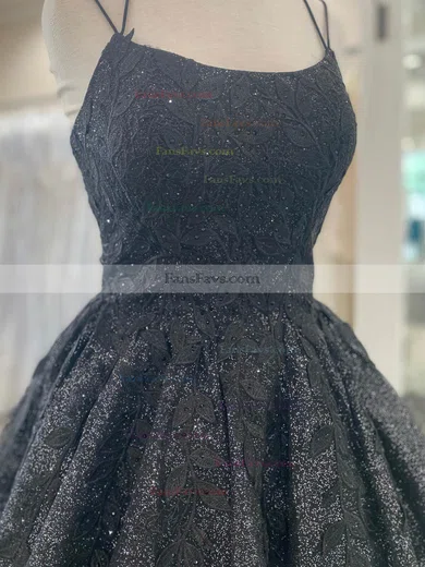 A-line Scoop Neck Glitter Short/Mini Homecoming Dresses #Favs020109869