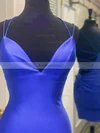 A-line V-neck Silk-like Satin Short/Mini Homecoming Dresses #Favs020110046